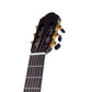 Close-up of LAMI Classical Acoustic Guitar SCG39-05 headstock with golden machine heads.