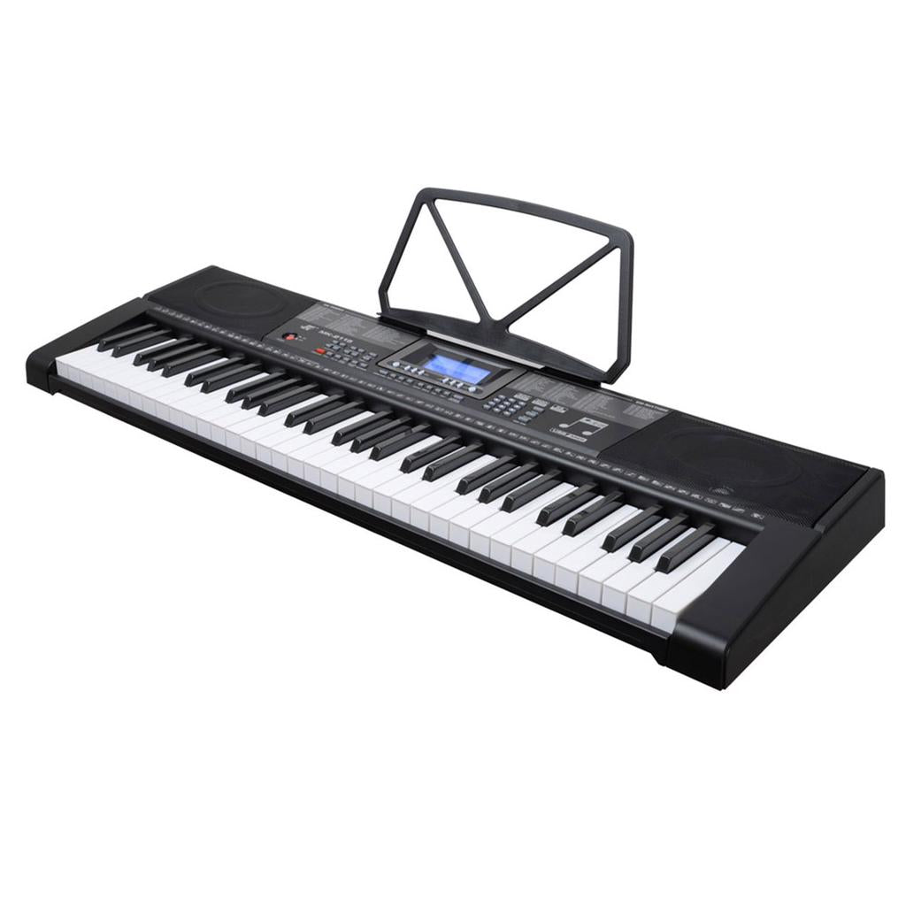 "MK-2115 61-Key Lighting Piano Keyboard with LCD Display"
