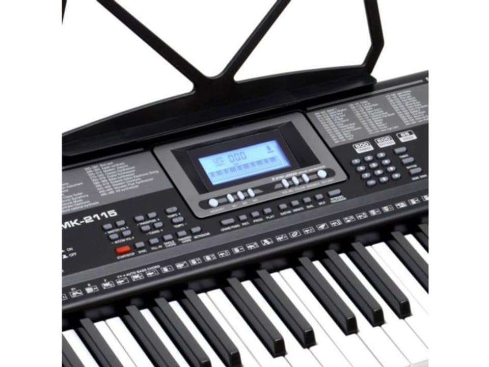 USB-MIDI ports and power supply of the MK-2115 keyboard