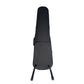 Sturdy violin case with lightweight, padded protection for traveling musicians