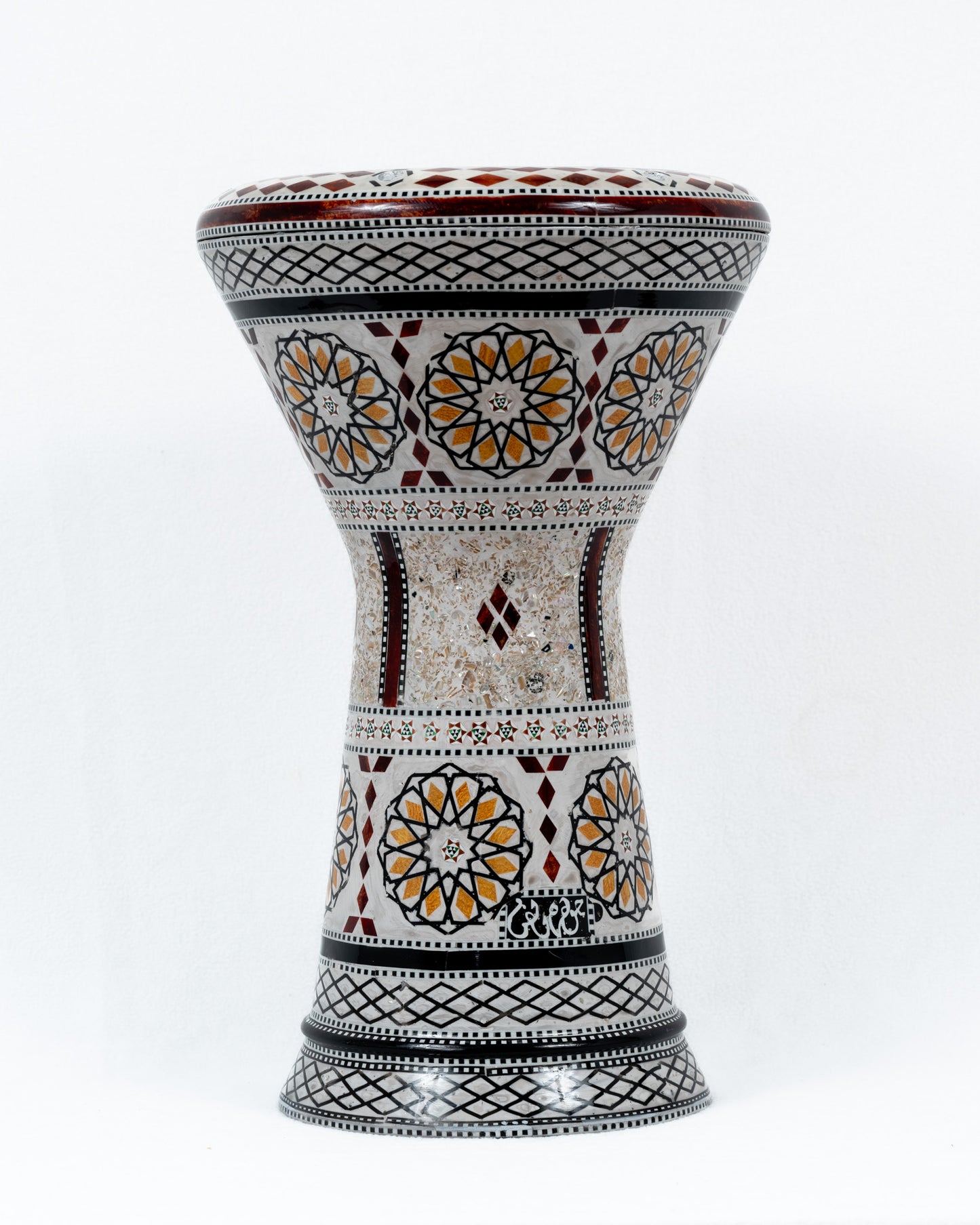 Gawharet El Fan Darbuka Model-2 Brown Trim